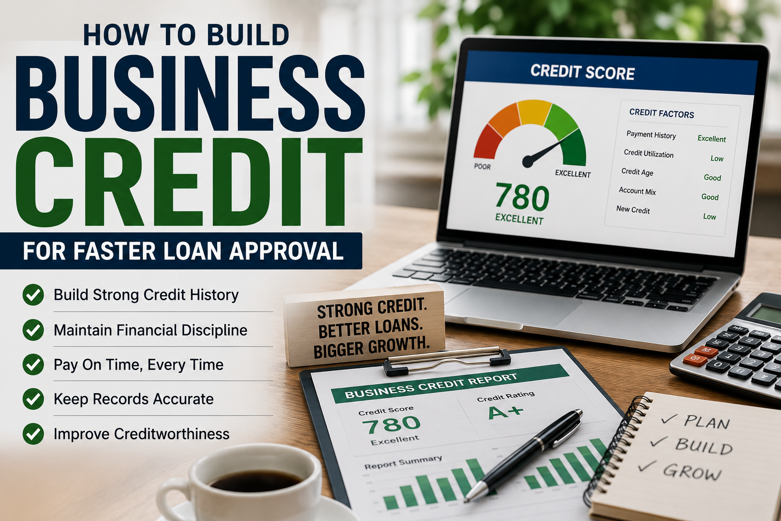 How to Build Business Credit for Faster Loan Approval